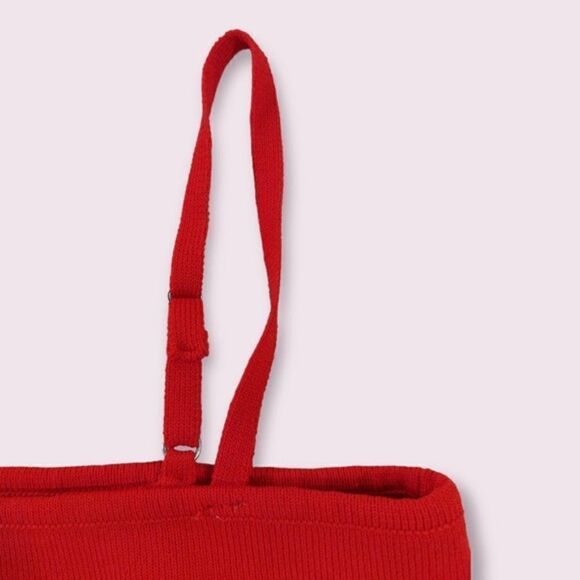 LF Seek the Label Red Crop Top - Picture 2 of 6